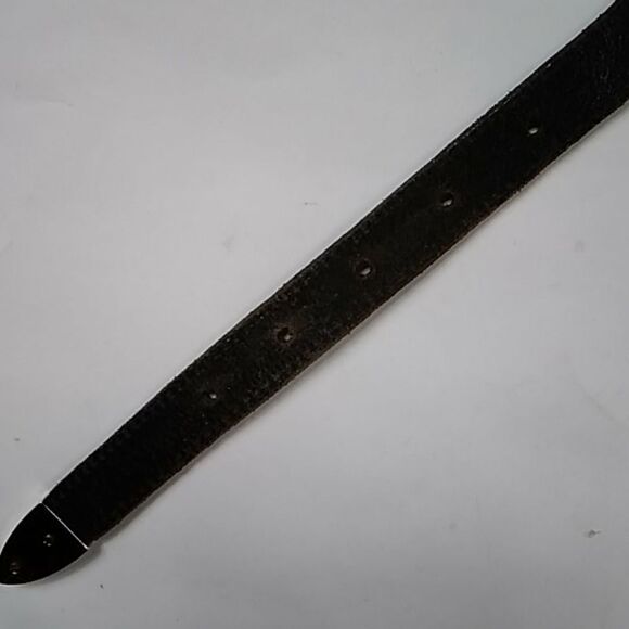 Vintage Metal & Leather Women Black Belt Cowboy main image 12